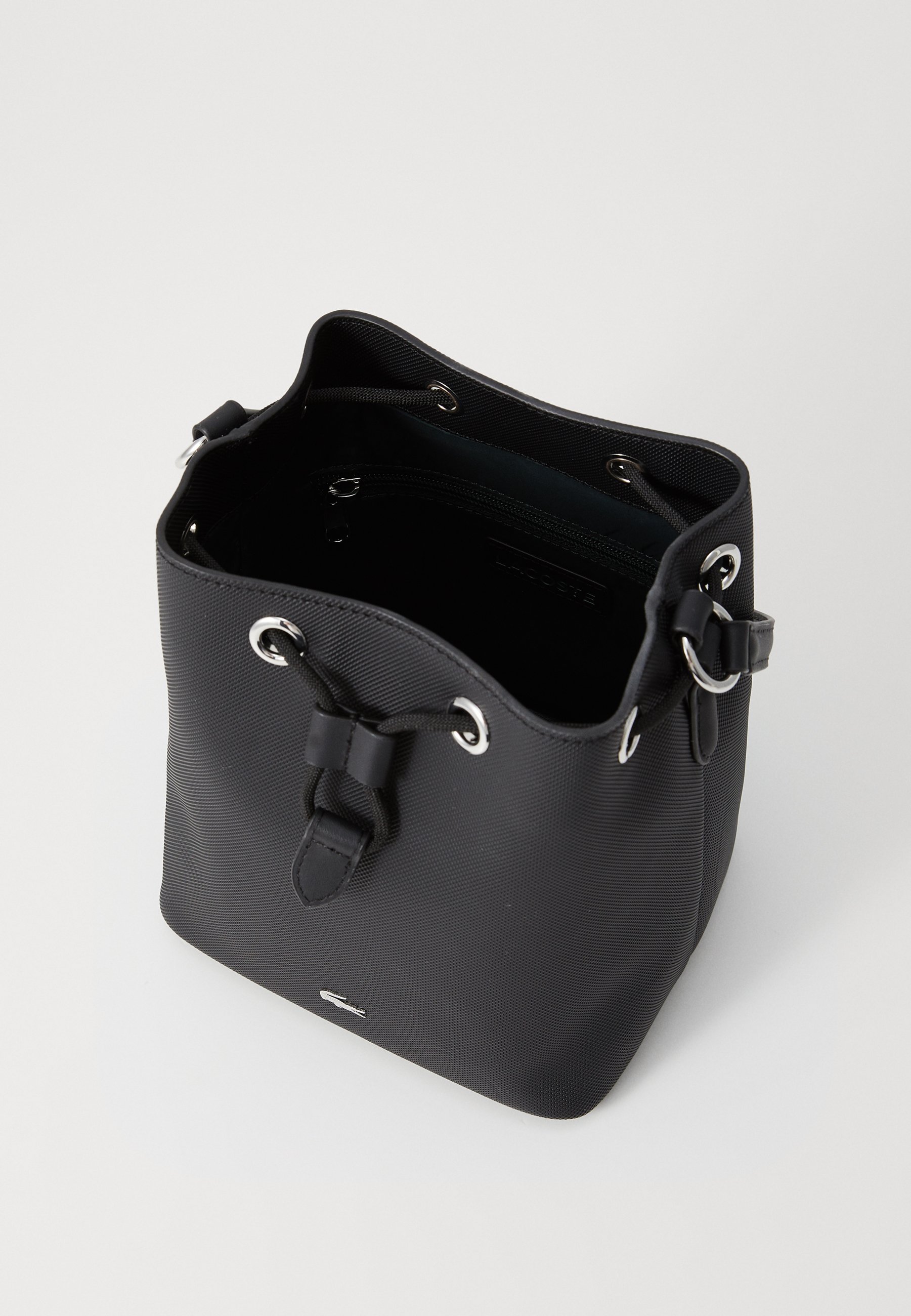 Lacoste SHOULDER BAG - Handbag - noir