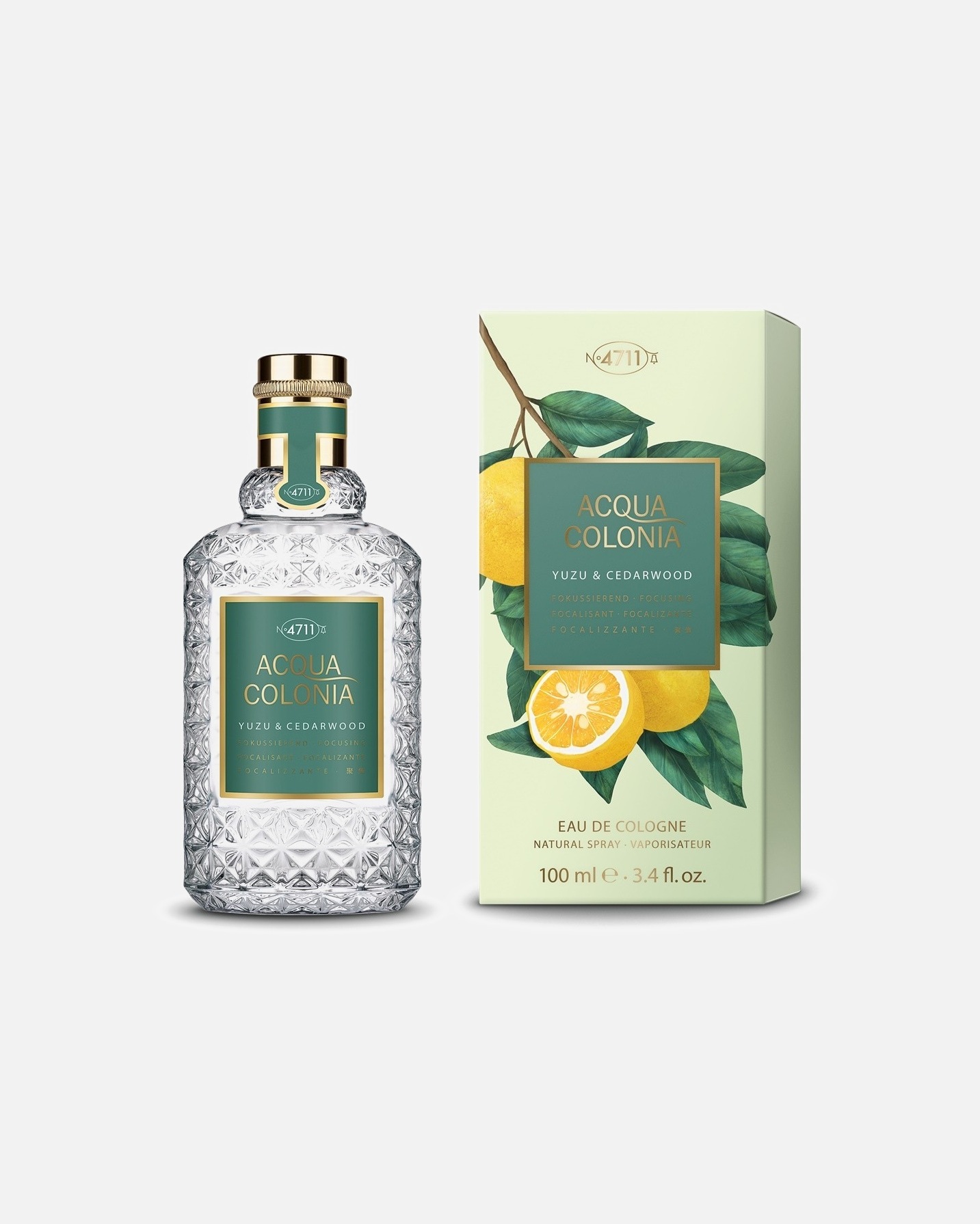 4711 Acqua Colonia Eau de Cologne Yuzu & Cedarwood Eau de Cologne 50 ml Cedarwood & Yuzu – 50 ml