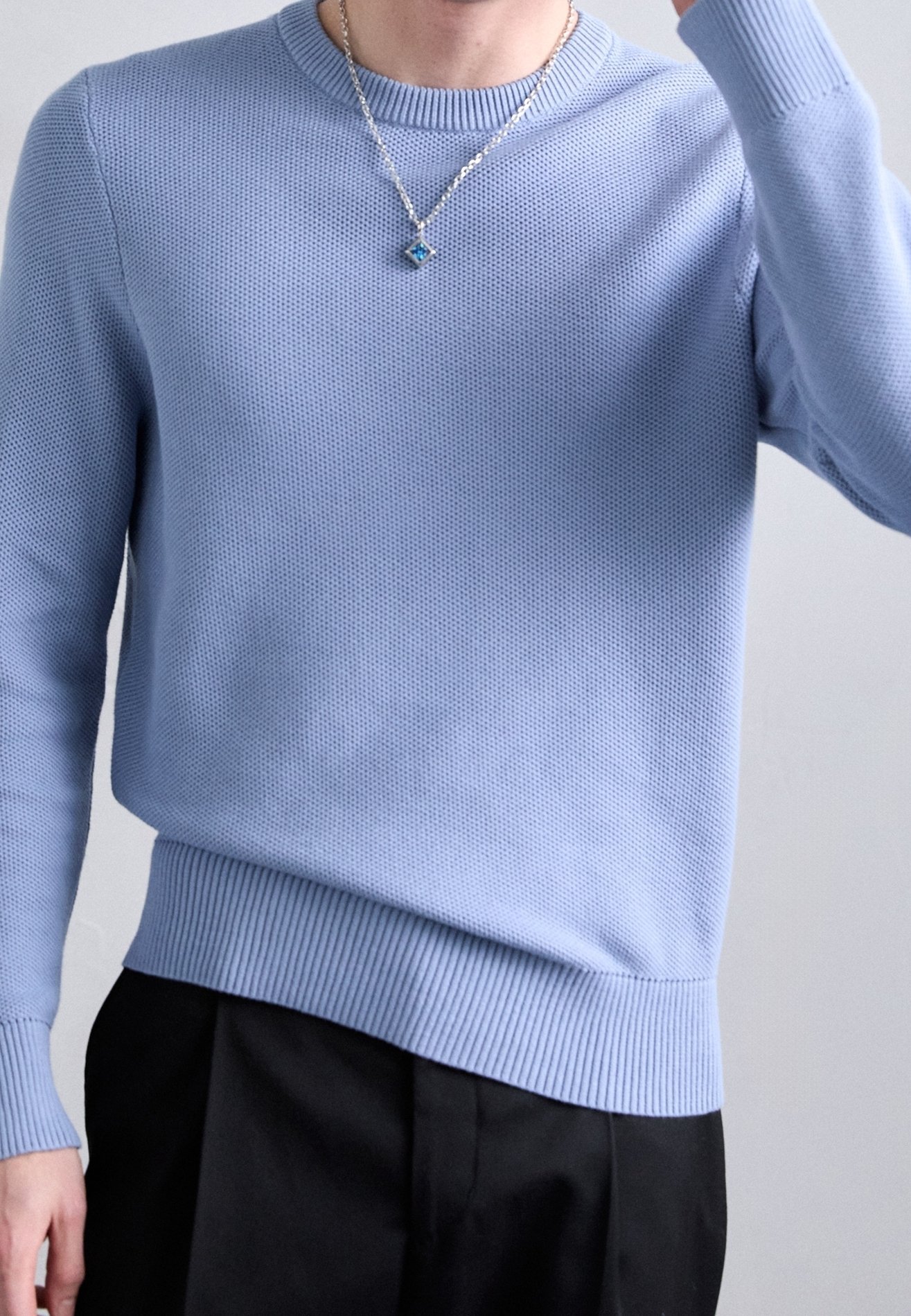 Pull J.LINDEBERG - bleu clair