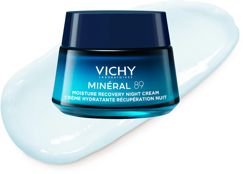 Vichy Minéral 89 Hydraterende Herstellende Nachtcrème