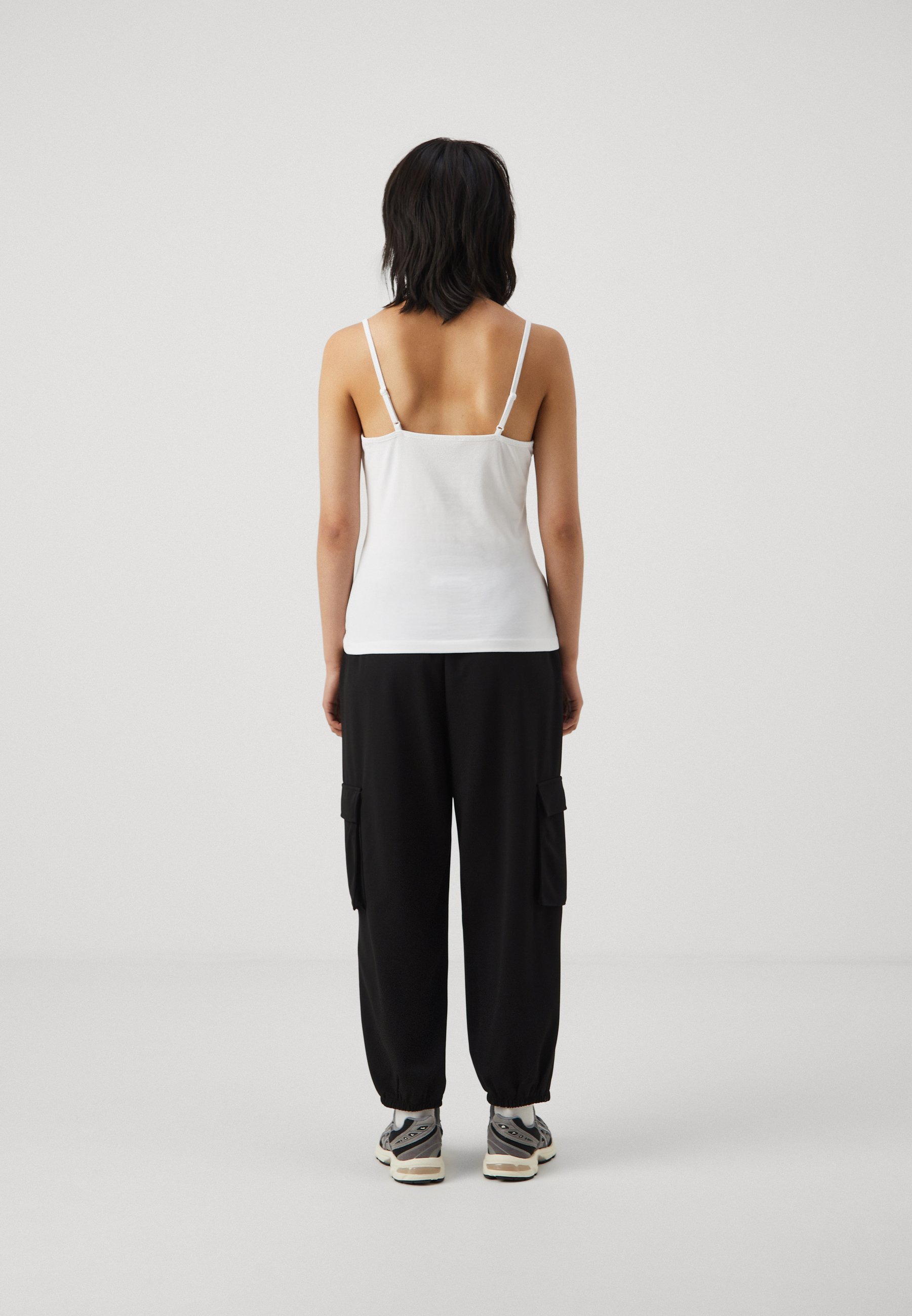 Even&Odd Petite CONFEZIONE DA 2 - Top - bianco/nero