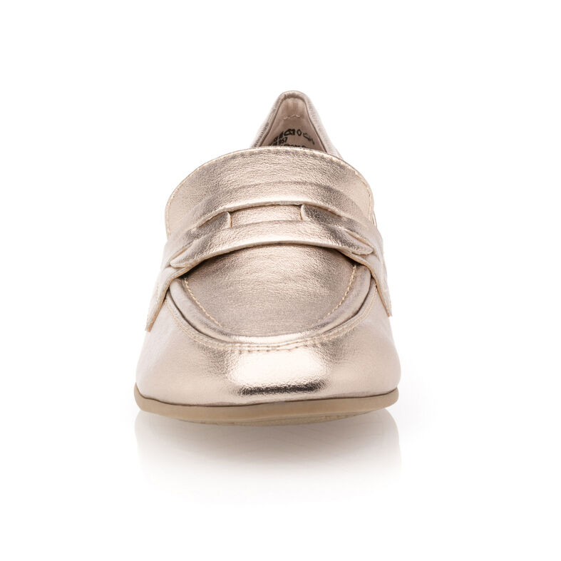 Mocasines/zapatos náuticos amarillos para mujer