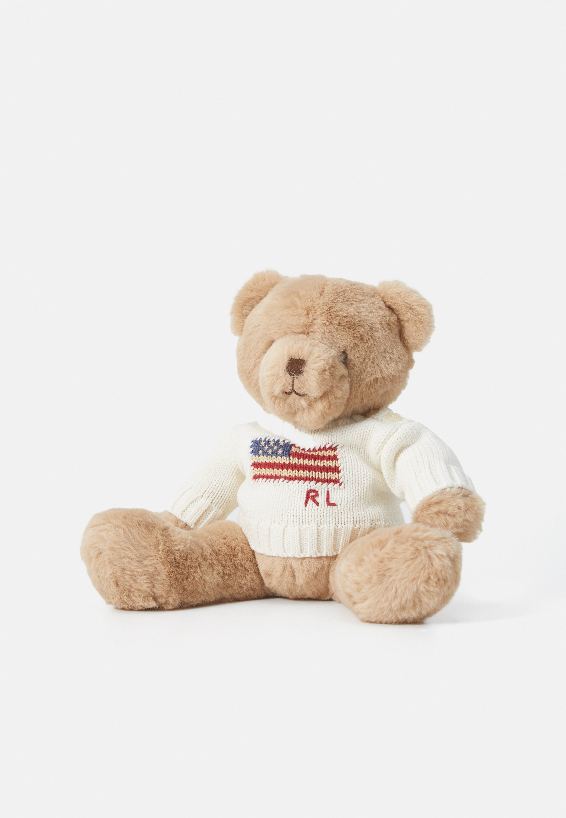 Polo Ralph Lauren BABY FLAG APPAREL PLUCHE BEER UNISEX - Knuffel - clubhouse cream