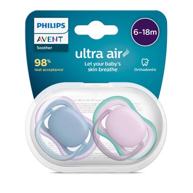 Philips Avent Ultra Air -tutit 6–18 kk tytöille 2 kpl 2 kpl