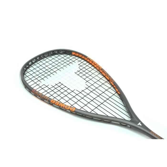 Raquette de squash - TALBOT TORRO - POWER 4000 - Profil en U - Cordage US 500 - Tête 480cm² - Cadre 18.2mm/135g - 175g