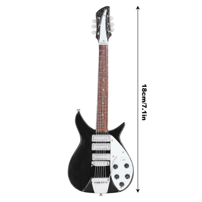 Vvikizy Kleine Gitaar Vvikizy Miniatuur Gitaar Speelgoed Vvikizy Poppenhuis Gitaar Mini Gitaar 1:6 Schoonheidsspecialiste Spellen