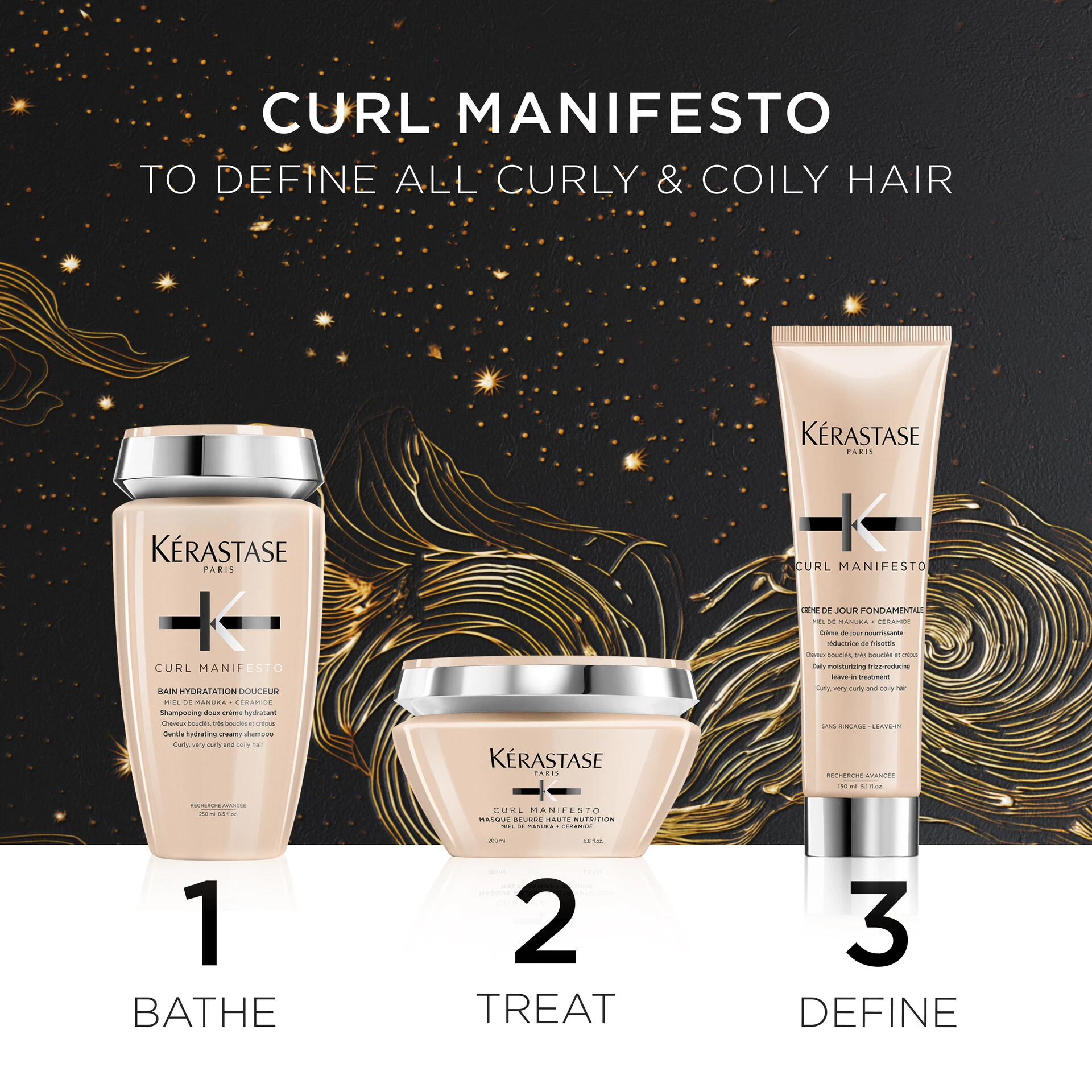Poklon set za blagdane Curl Manifesto - Kérastase