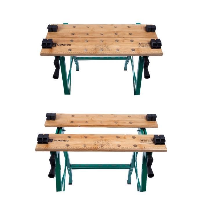 Materiaal: Metaal en bamboe. Opvouwbaar. Gewicht: 4,8 kg. Productbreedte: 520 mm. Producthoogte: 775 mm. Productlengte: 635 mm.
