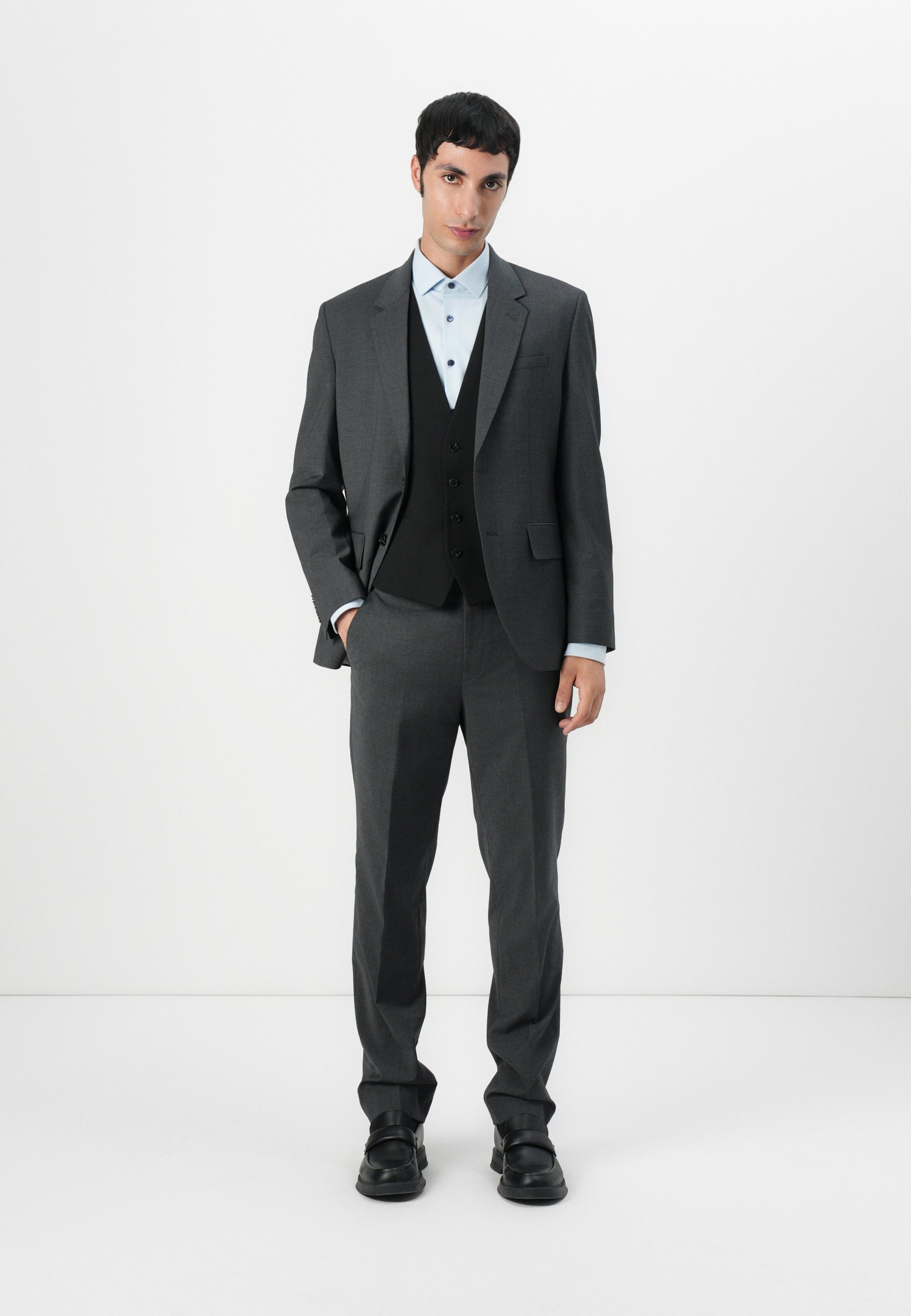 HUGO TOM - Kalhoty - black