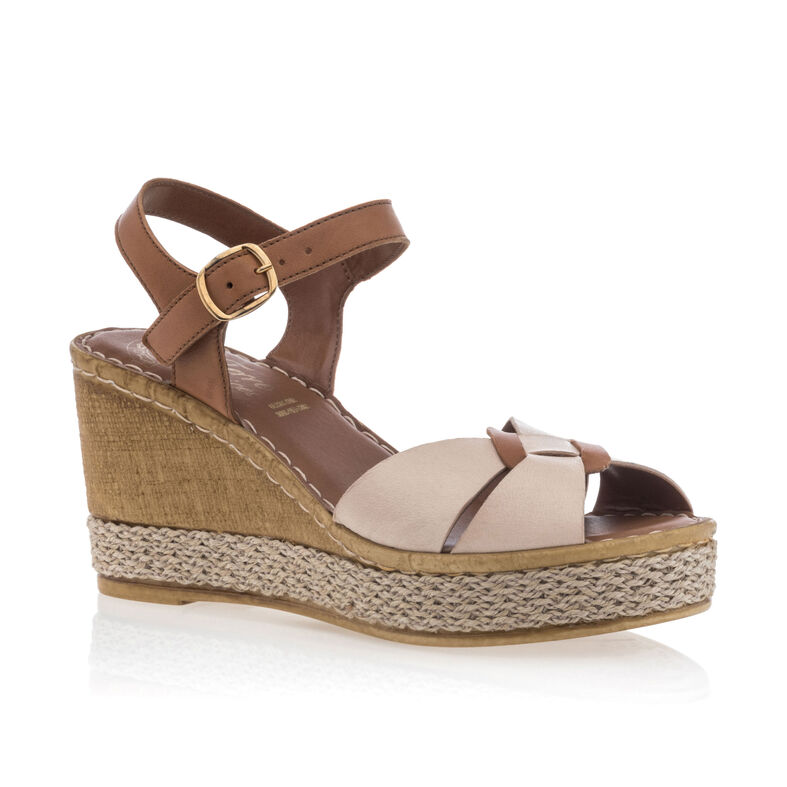 Sandales / nu-pieds Femme Beige