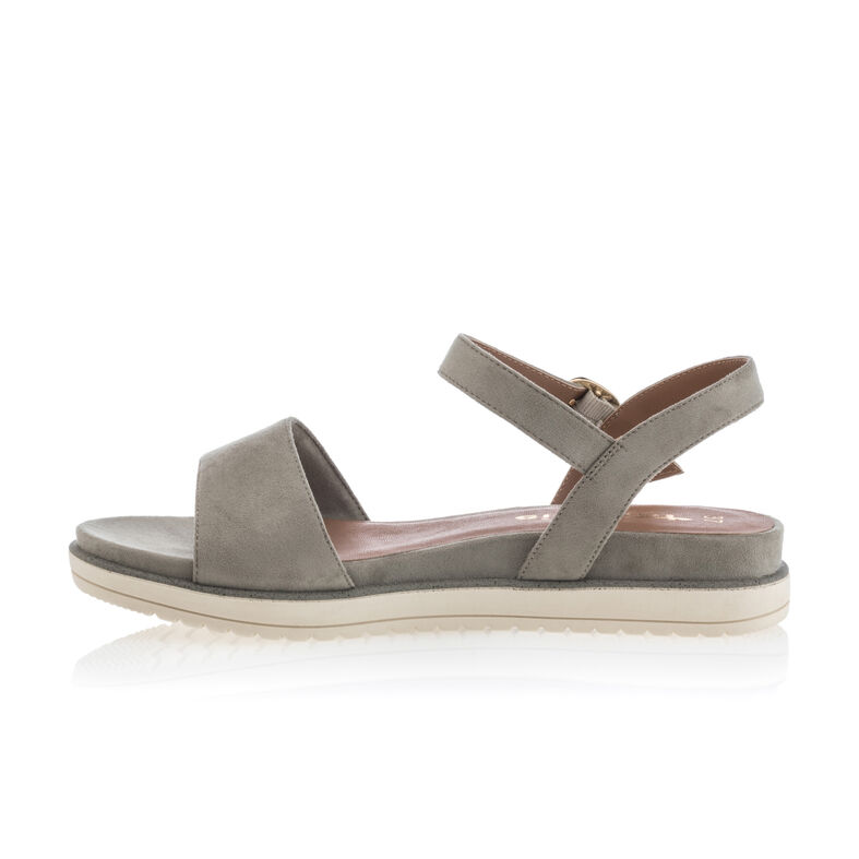 Grønne sandaler / sko med åpen tå til dame