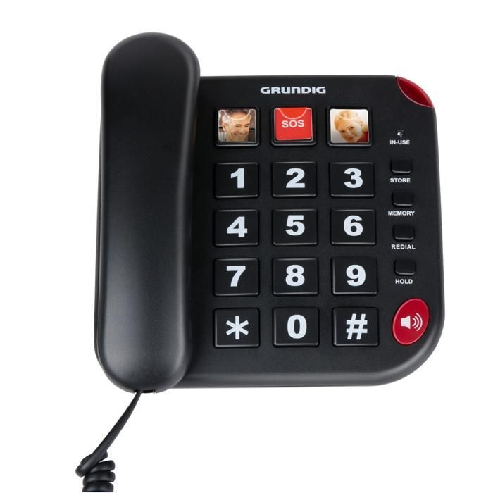 Telefono Grundig Senior con tasti grandi