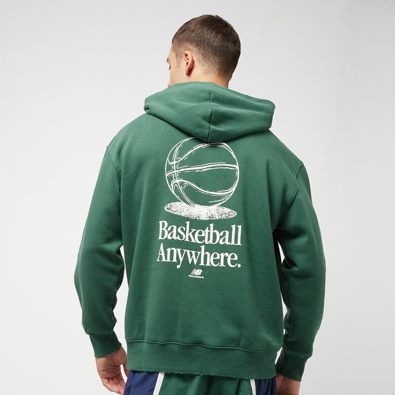 Sweat à capuche en polaire Hoops