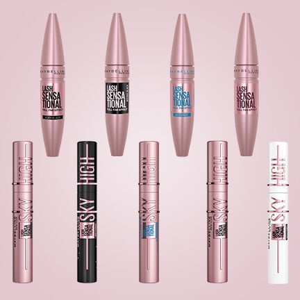 Maybelline skropstu tuša, melna, 9,5 ml, Lash Sensational