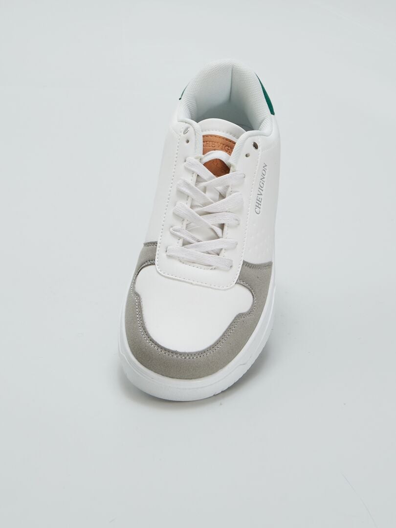 'Chevignon' lage sneakers - wit