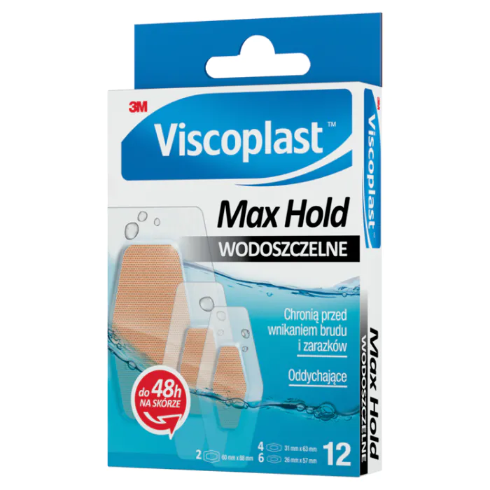 Viscoplast Max Hold, Plastry wodoszczelne