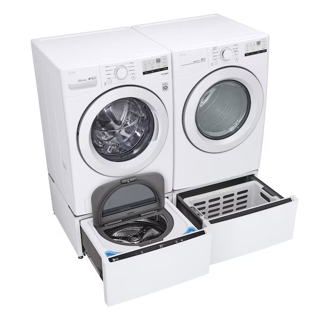 Uscător electric suprapunbil LG de 7,4 metri cubi (alb) ENERGY STAR