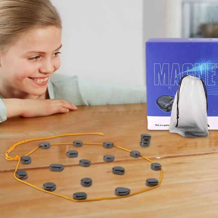 Juego de mesa: juego de ajedrez magnético para niños, juegos sociales, juegos para padres e hijos, juguetes educativos.