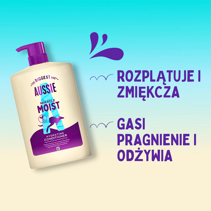 Conjunto Hidratante e de Brilho Aussie Miracle Moist