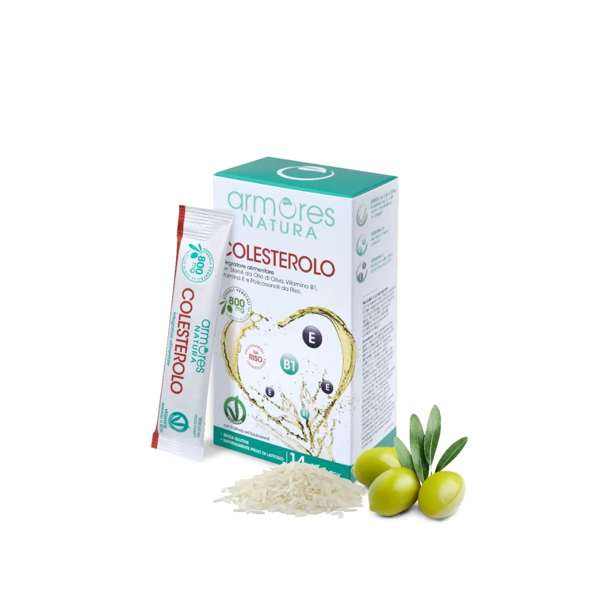 ARMORES NATURA Armores Natura Cholesterol Voedingssupplement 14 zakjes plantensterolen