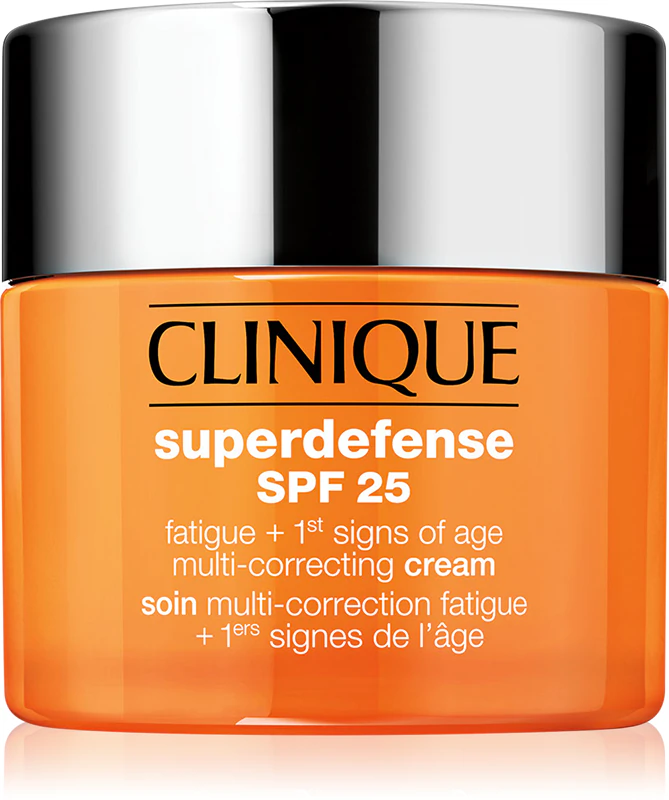 Clinique Superdefense™ FPS 25 Fadiga + Primeiros Sinais de Envelhecimento Creme Multicorretor contra os primeiros sinais de envelhecimento para pele seca e mista