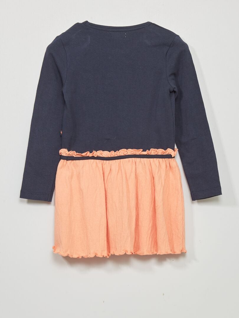 Jurk met 2-in-1 effect - ROZE