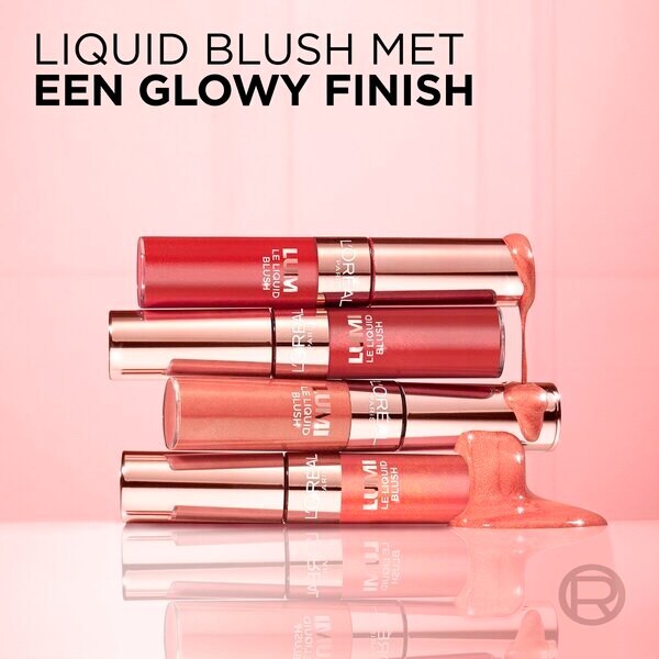 L'Oréal Paris Lumi Le Liquid rumenilo 630 Glowy True Rose