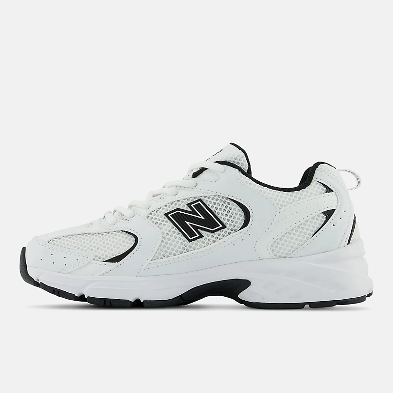 Unisex 530 - Wit met zwart