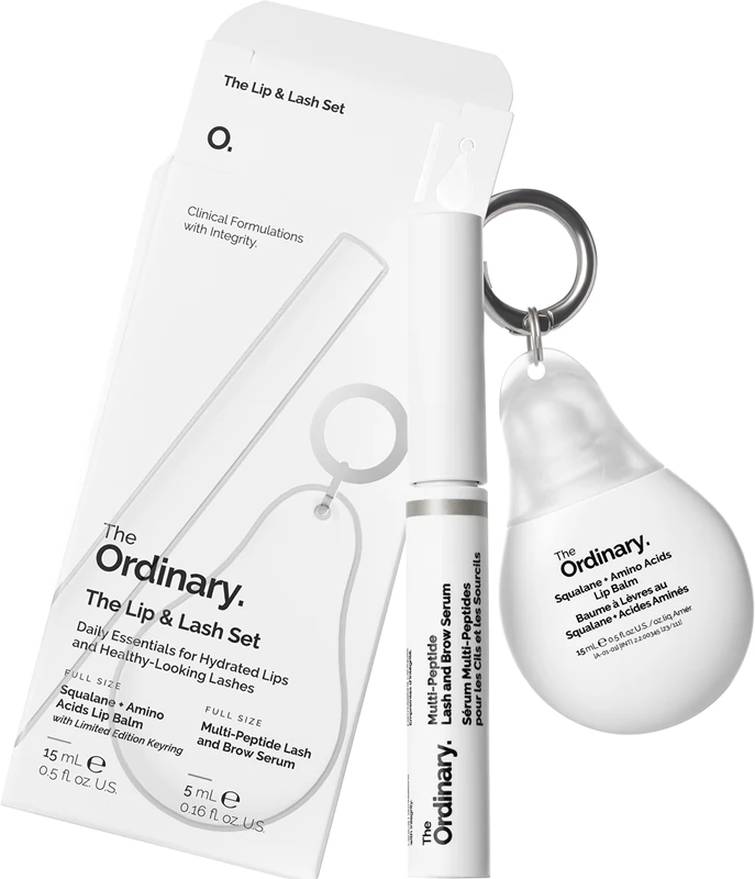 The Ordinary The Lip & Lash Set zestaw upominkowy