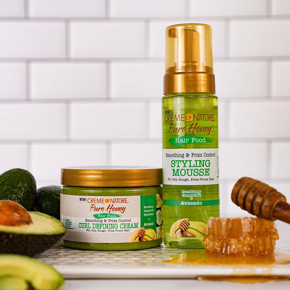 Pena za oblikovanje las Pure Honey Smoothing & Frizz Control Pene za lase