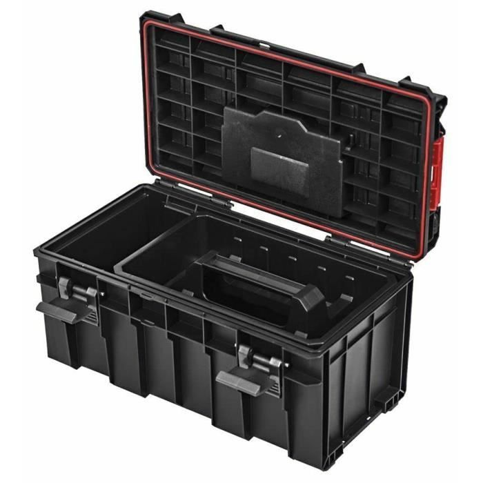 Caisse à outils - Qbrick - Noir - 450 x 260 x 240 mm - Plastique