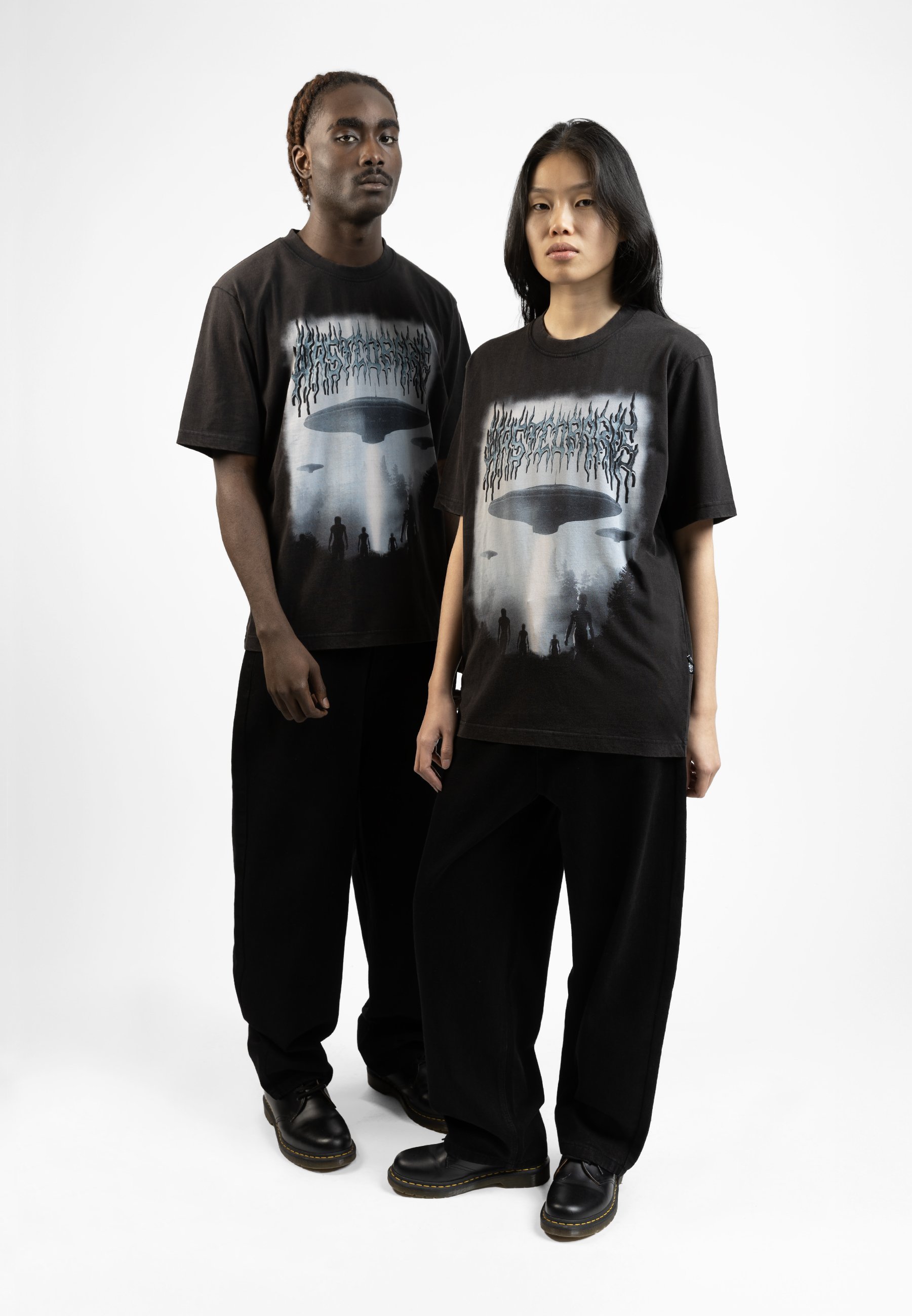 Wasted Paris INVASION UNISEX - T-shirt met print - zwart