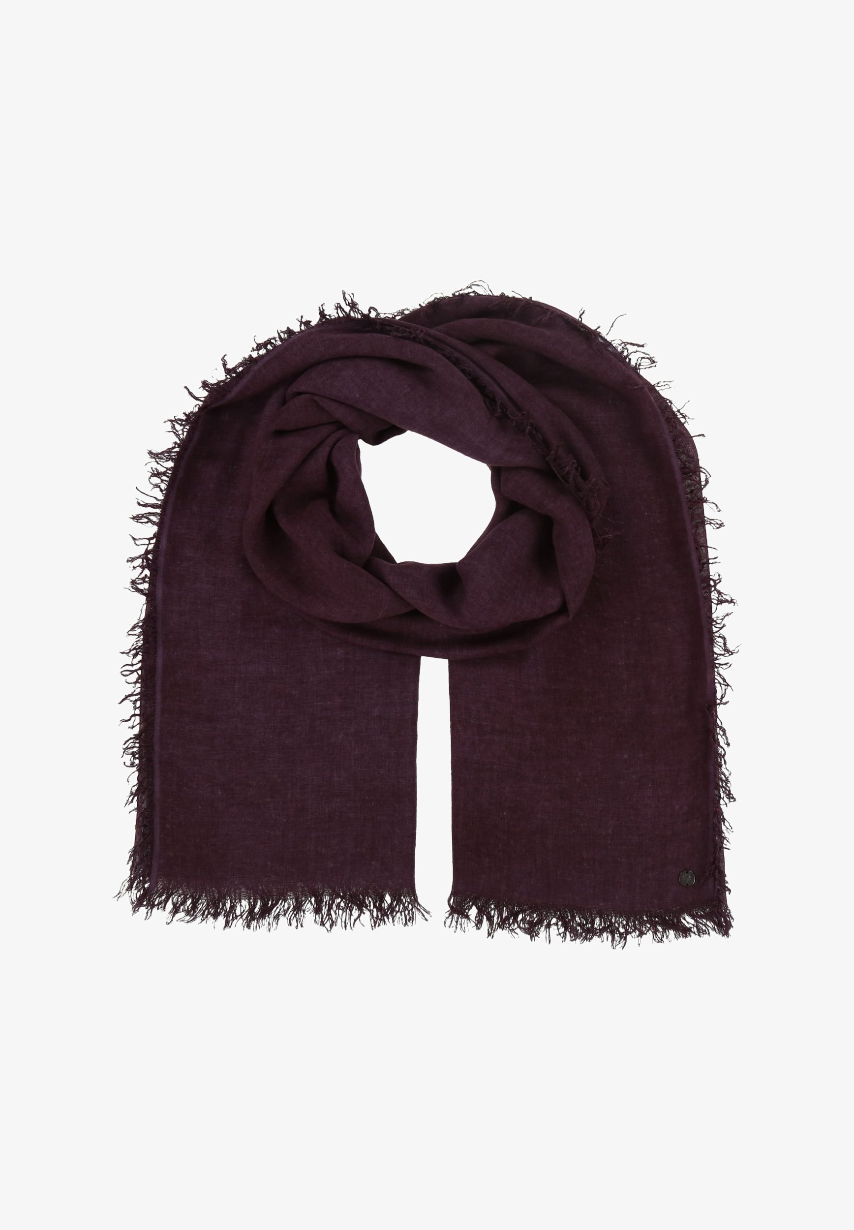 FRAAS EINFARBIGE STOLA - Schal - wild berry