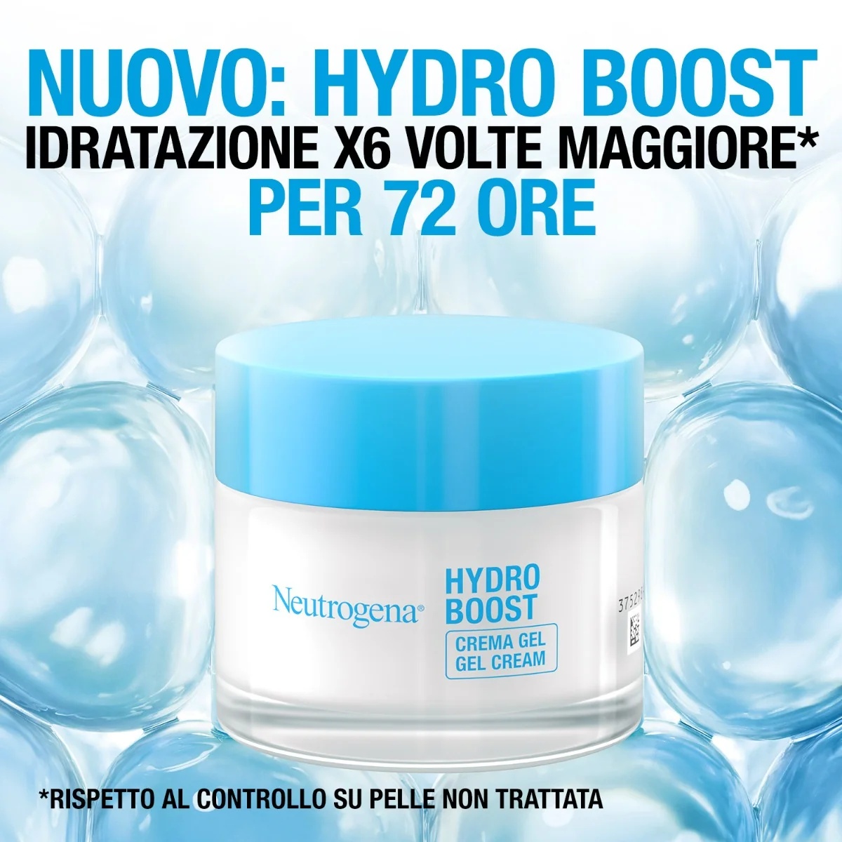 NEUTROGENA Hydro Boost crema facial en gel hidratante 50 ml para piel seca y sensible.