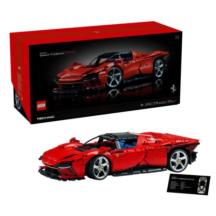 LEGO® Technic 42143 Ferrari Daytona SP3, Modellino auto, Kit di costruzione, Adulti
