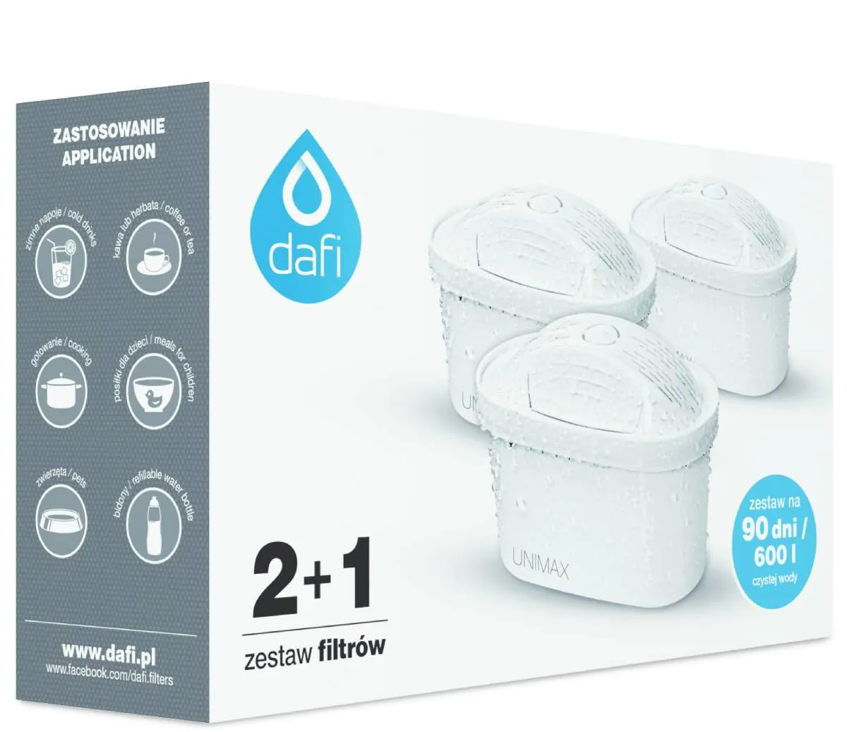 Dafi Wkład Filtrujący Unimax 2+