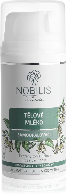 Nobilis Tilia mleko za samoporjavitev telesa in obraza
