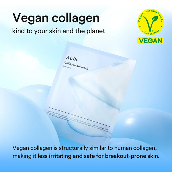 Set di 4 maschere in gel al collagene e sedum Abib (35 g x 4)