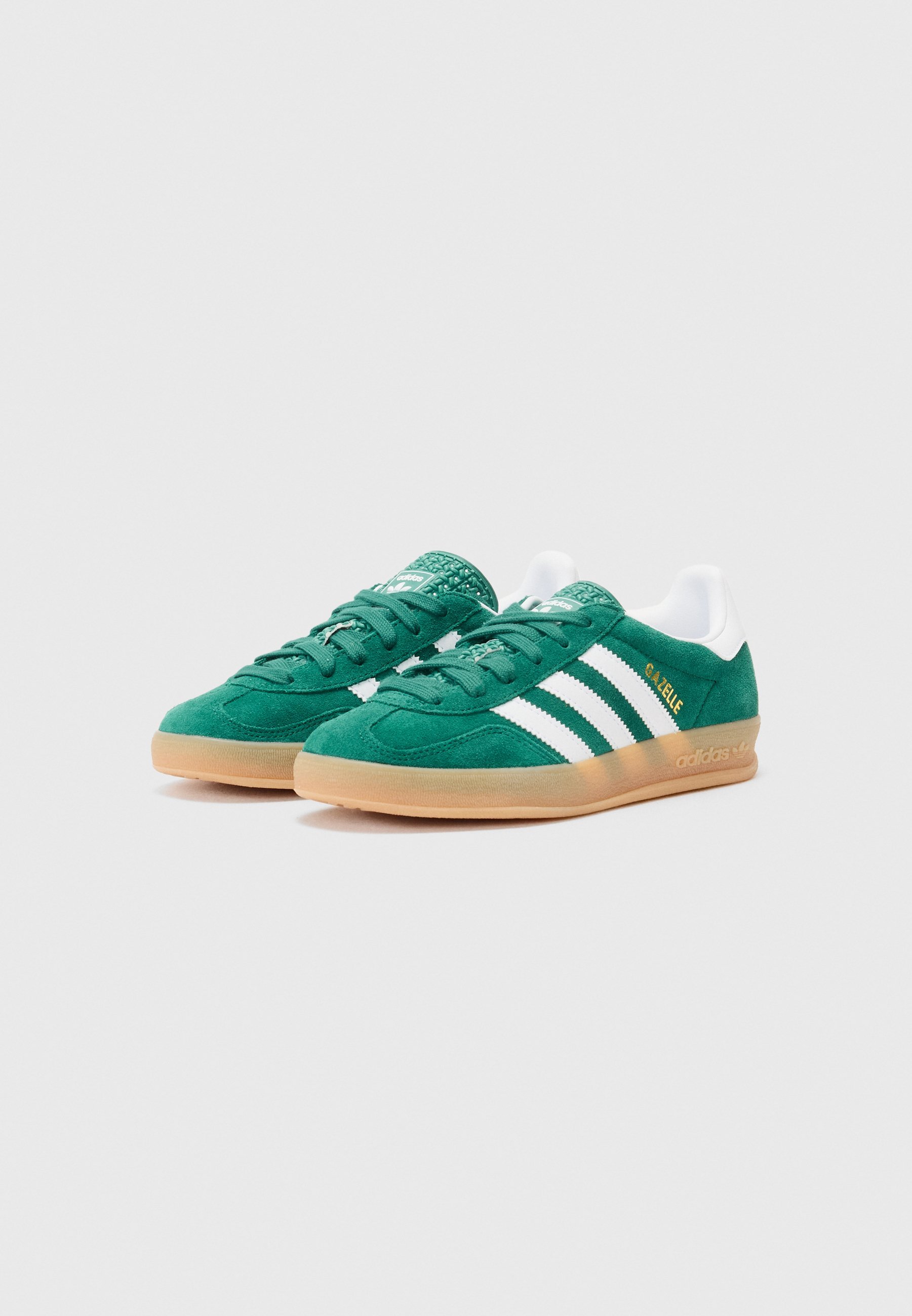 adidas Originals GAZELLE UNISEX - Sneakers - universiteitsgroen/wit