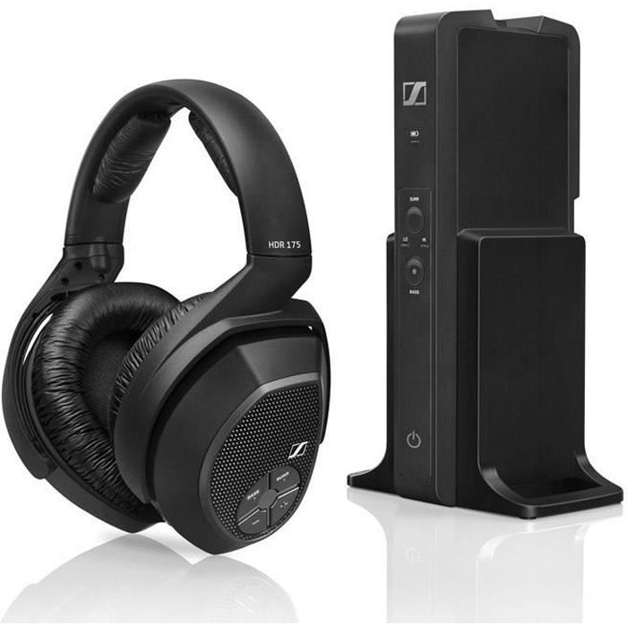 SENNHEISER RS 175 Casque TV sans-fil - HiFi - Bass Boost - Surround
