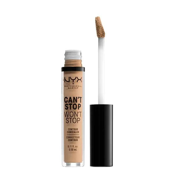 Corrector NYX Professional Makeup Cant Stop tono oliva medio