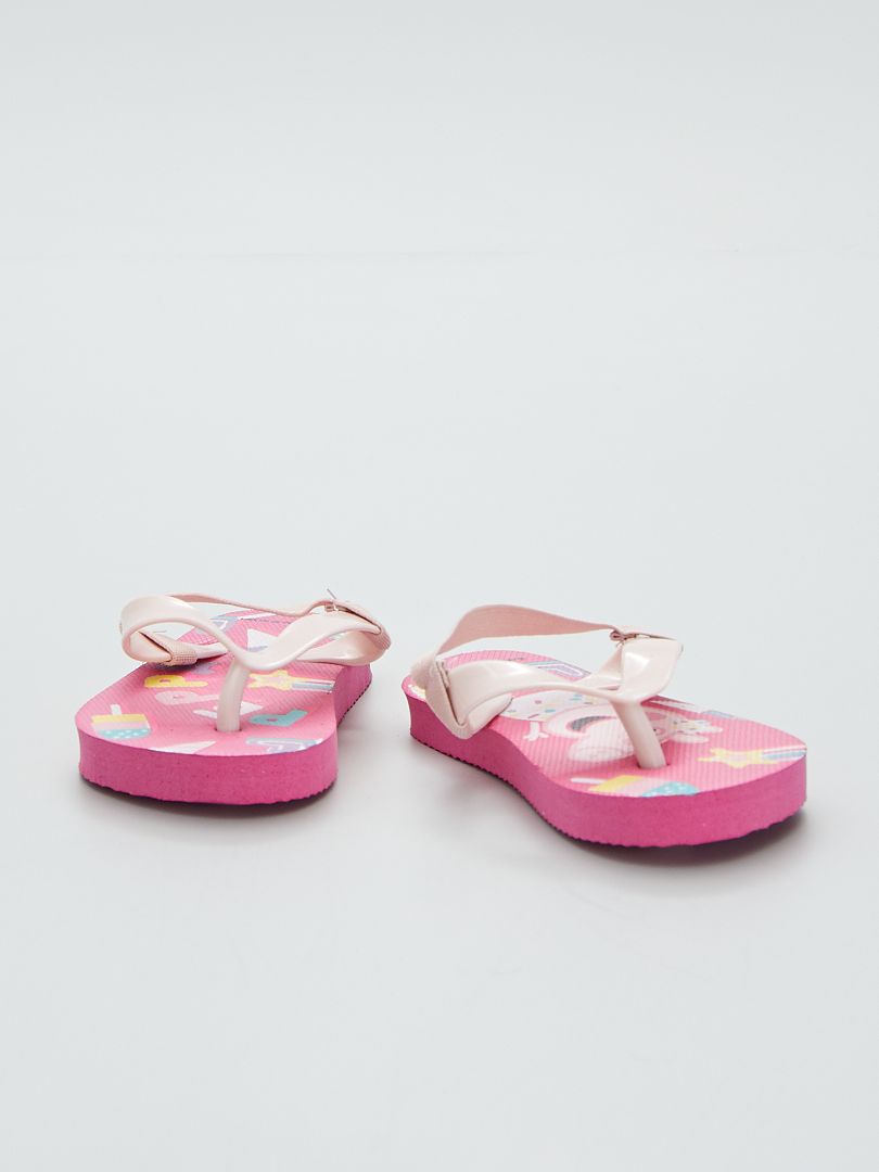 Chanclas elásticas de Peppa Pig - Fucsia
