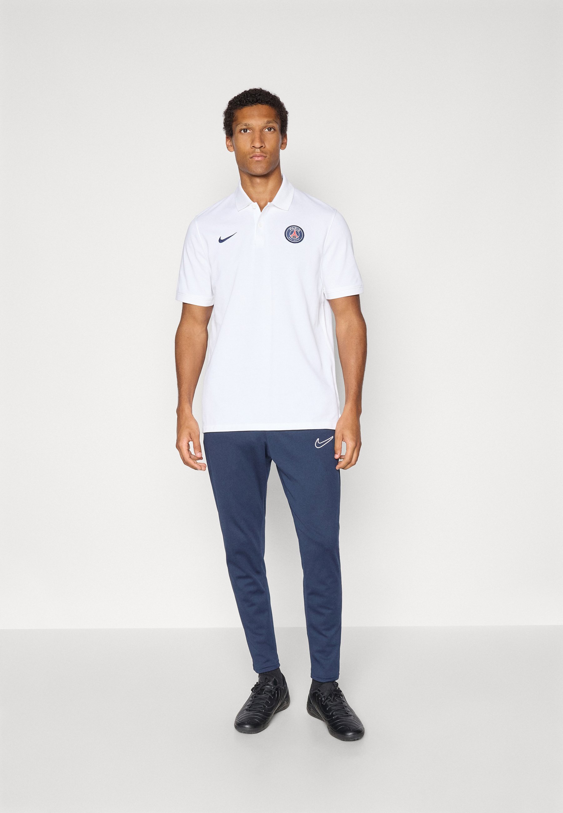Nike Performance PARIS SAINT-GERMAIN POLO - Clubkleding - wit/donkerblauw