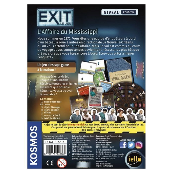 Exit - L'Affaire Du Mississippi ( Précommande )