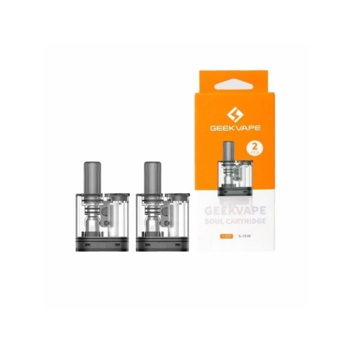 Geek vape - Soul Cartridge 4ml 1.0ohm (2pcs)