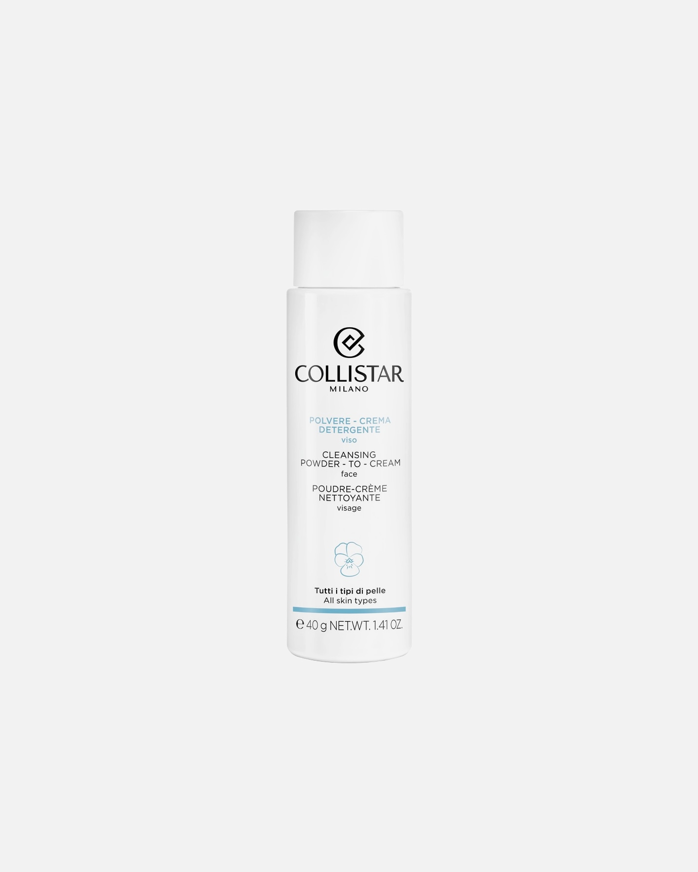 Collistar reinigingspoeder, reinigingspoeder dat verandert in crème - 40 g