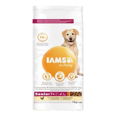 IAMS for Vitality Dry Dog Food Economy Packs 2 x 12kg