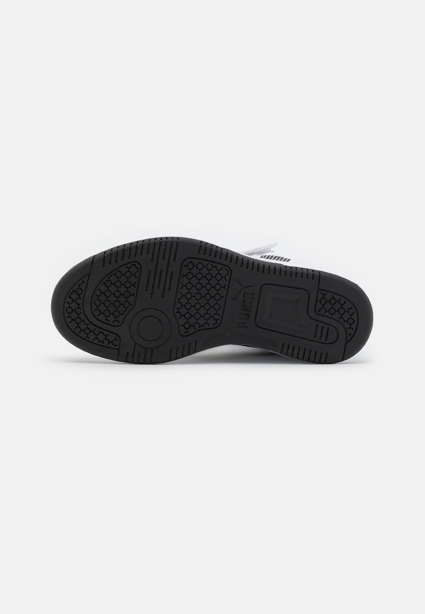 Puma REBOUND V6 MID UNISEX - Hoge sneakers - wit/zwart