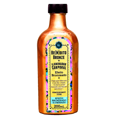 Lola Cosmetics bronzinis kūno švytėjimo suteikiantis balzamas Bemdita Praia 200 ml 200 ml