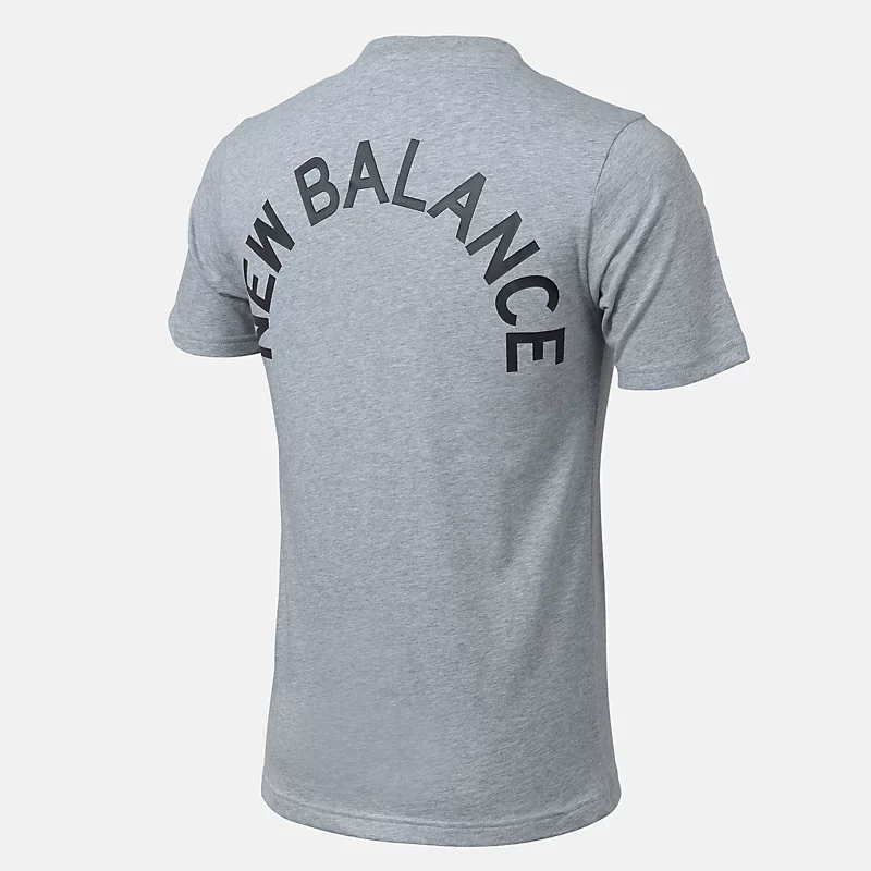 Męska koszulka NB Classic Arch T-shirt - ATHLETIC GRAY